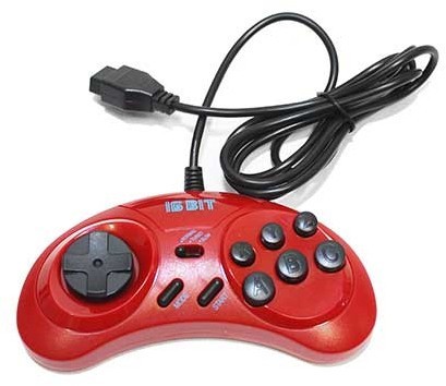 Джойстик Sega Turbo (красный)