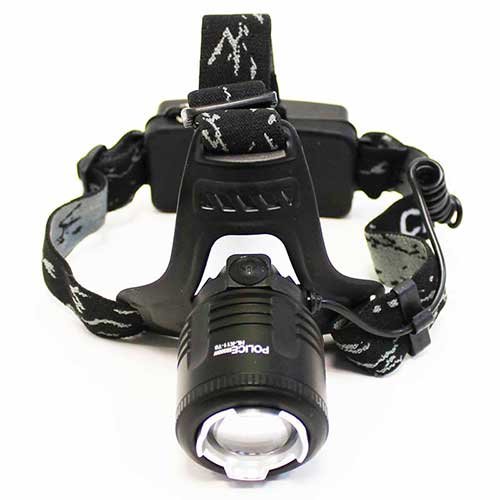 Налобный фонарь Police HL-K011 со сменными аккумуляторами