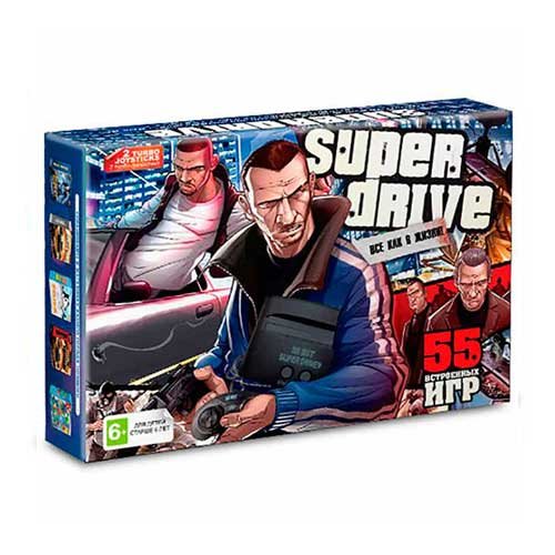 Sega Super Drive GTA (55встр.игр)