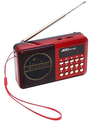 Радиоприемник Jioc H011BT красный