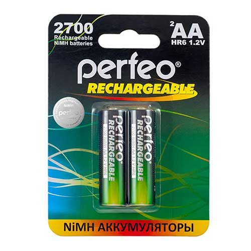 Аккумуляторы Perfeo HR6 2700mAh NiMH