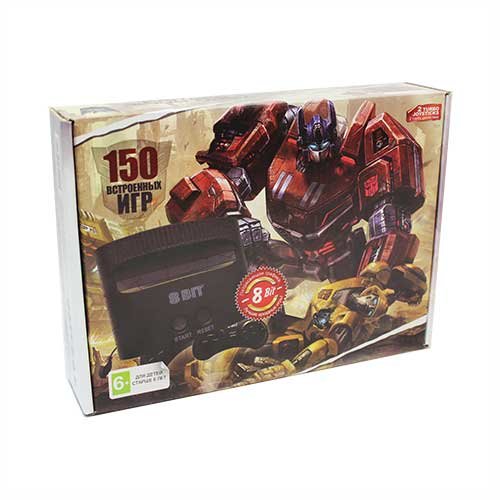 Игровая приставка 8bit Transformers +150