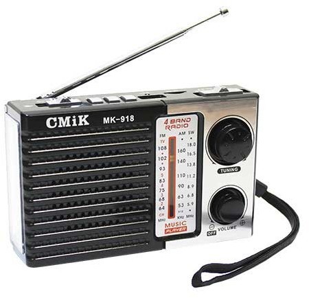 Радиоприемник CMiK MK-918 черный