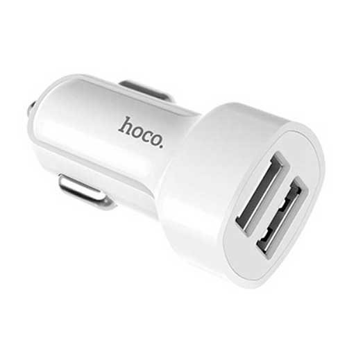 Автомобильная зарядка Hoco. Z2A + кабель iPhone 5