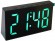 DS-3699L часы настольные (чёрный корпус, зеленые цифры)