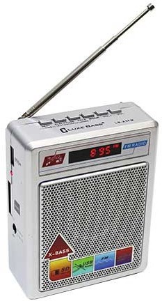 Радиоприемник LUXEBASS LB-A5 серебристый