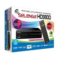 Selenga HD980D с ИК - LAN DVB-T2/C с дисплеем