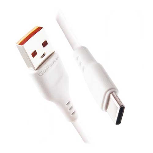 Кабель USB A - USB Type-C (1 м) GoPower GP01T