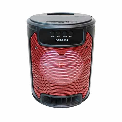 Bluetooth Speaker ZQS-6113 Red портативная акустика