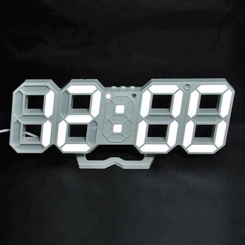 VST-883 часы настольные с белыми цифрами