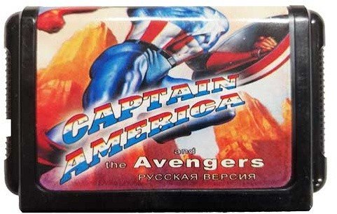 Capitan America and Avengers [SEGA] (без коробки)