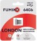 USB Flash 64Gb Fumiko London серебряная
