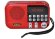 Радиоприемник CMiK MK-109E красный (USB\microSD\18650)