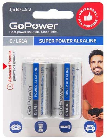 LR14 GoPower батарейка