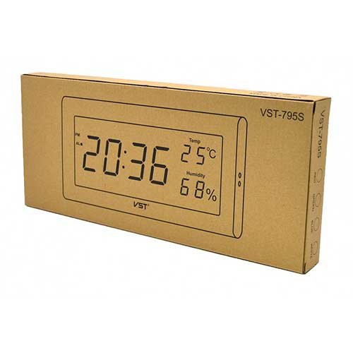 Электронные часы VST-795S - зелёные цифры
