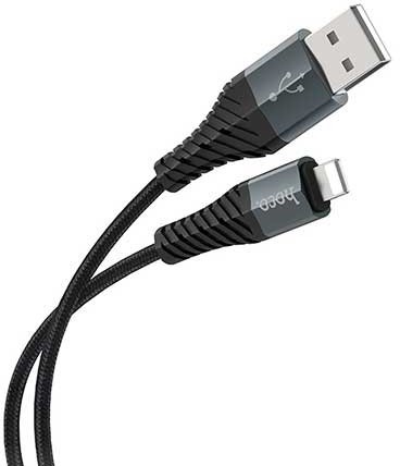 Кабель USB A - Lightning (1 м) Hoco. X38 Black