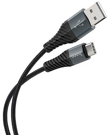 Кабель USB A - USB Type-C (1 м) Hoco. X38 Black
