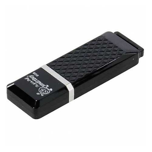 USB Flash 8Gb Smart Buy Quartz черная