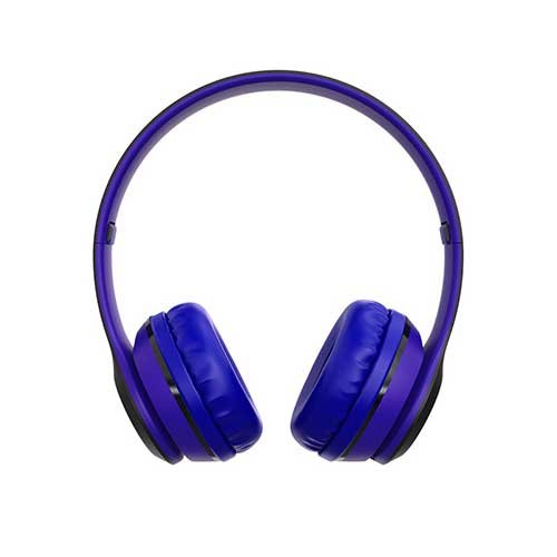 Гарнитура полноразмерная Borofone BO4 (Bluetooth, microSD) синяя