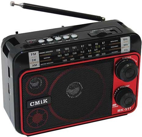 Радиоприемник CMiK MK-511 красный
