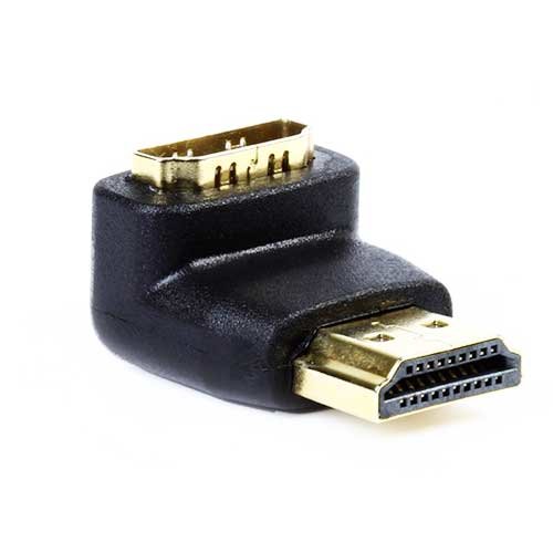 Переходник HDMI (M) - HDMI (F) Smartbuy угловой