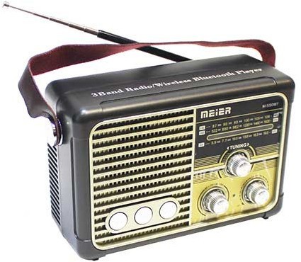 Радиоприемник Meier M-550BT Black