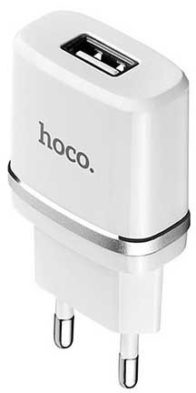 Зарядное устройство USB 1A Hoco. C11